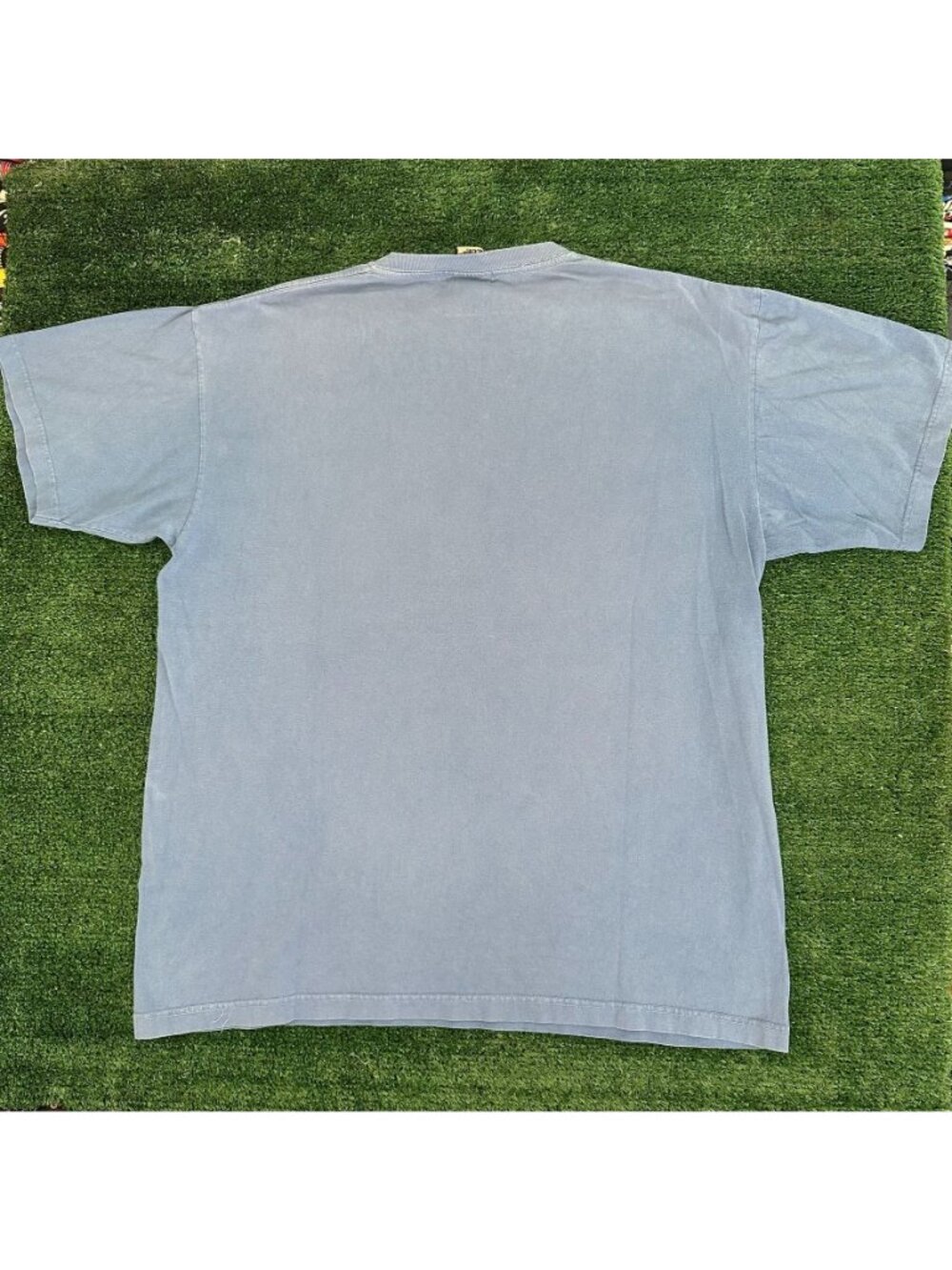 Vintage Y2K Grateful Dead The Garden NY T-Shirt Liquid Blue XL Sun Faded Hippie - Picture 5 of 5